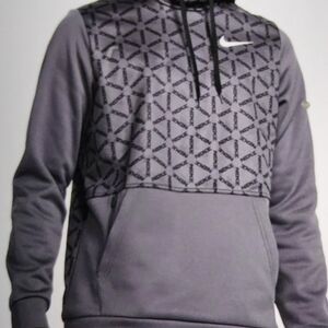 Nike Men's Therma All Over Print Fleece Hoodie-size XL